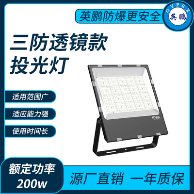 三防9126透镜2合一款200w投光灯