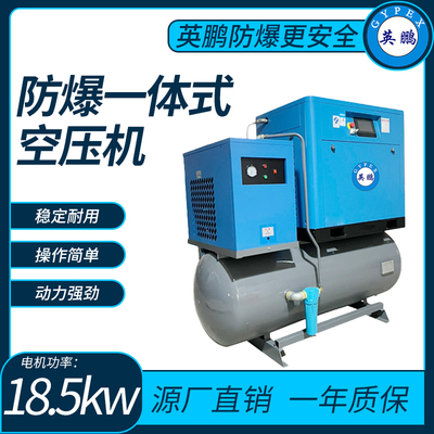 防爆一体式空压机电机功率18.5KW