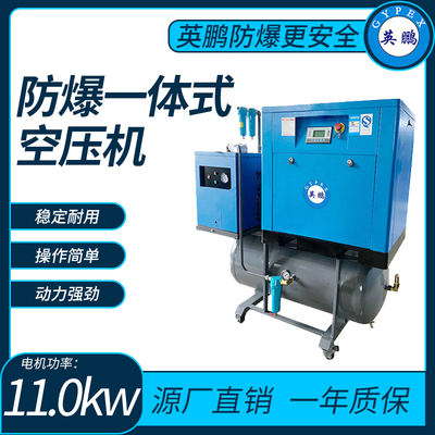 防爆一体式空压机电机功率11.0KW