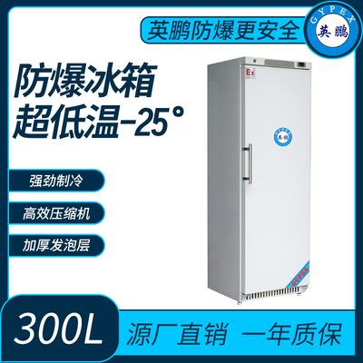 超低温-25°防爆冰箱300L