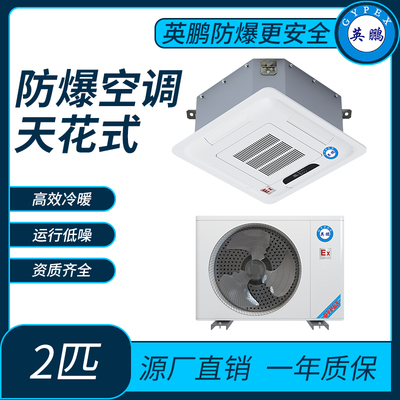 制药仓库防爆空调天花式2匹