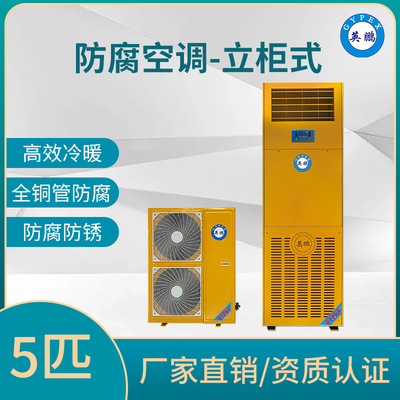 防腐空调立柜式5匹